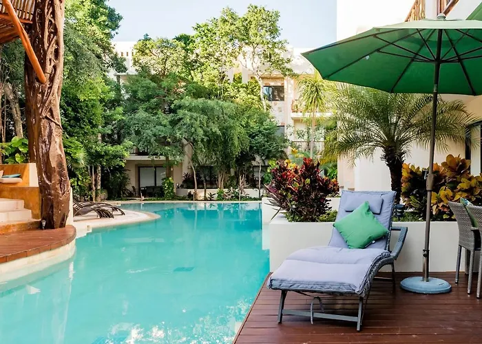 Stylish 2b With Direct Pool Access In Aldea Zama *