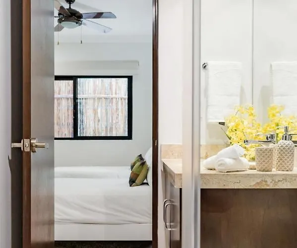 Apartment Stylish 2b With Direct Pool Access In Aldea Zama *