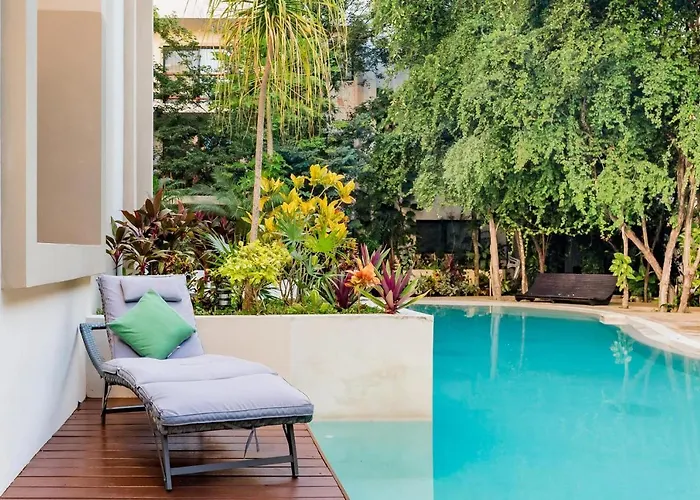 Apartment Stylish 2b With Direct Pool Access In Aldea Zama Tulum