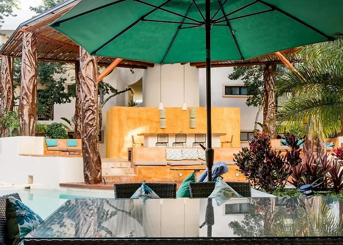 Stylish 2b With Direct Pool Access In Aldea Zama Apartment Tulum